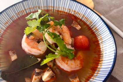 Potage crevettes et citronnelle • Leslie en Cuisine