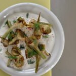 Petits artichauts avec une sauce au citron confit • Leslie en Cuisine