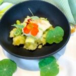 Aiglefin – Ecrasée de pommes de terre – sauce aux poireaux
