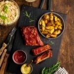 Spare Ribs / Potatoes / Coleslaw