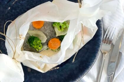 Filet de dorade en papillote • Leslie en Cuisine