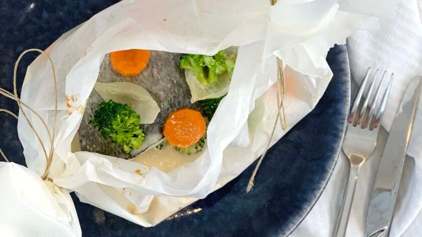 Filet de dorade en papillote • Leslie en Cuisine