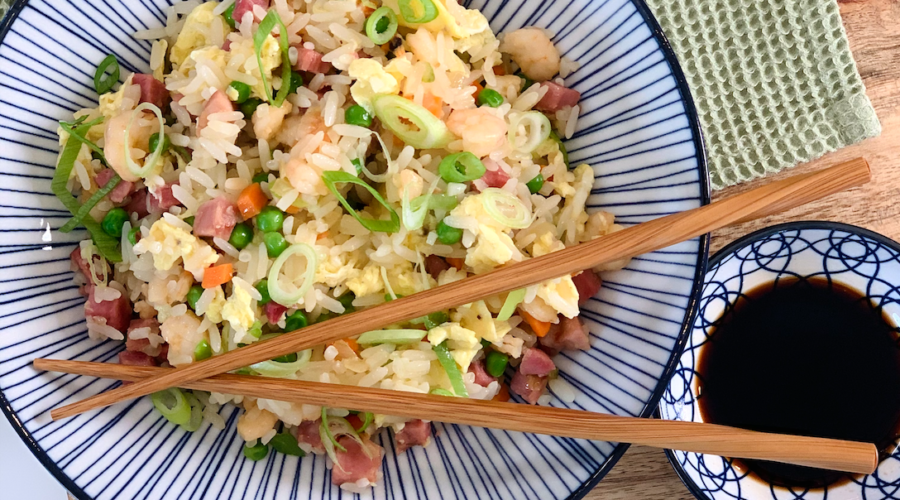 Riz cantonais • Leslie en Cuisine