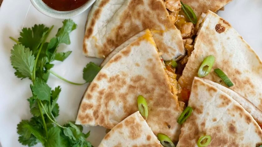Quesadillas au poulet • Leslie en Cuisine