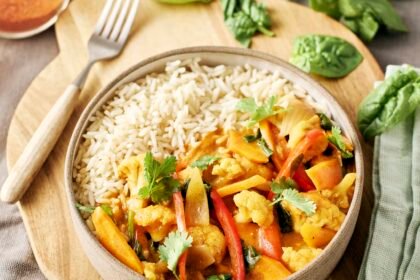 Curry de légumes à l’indienne •Leslie en Cuisine