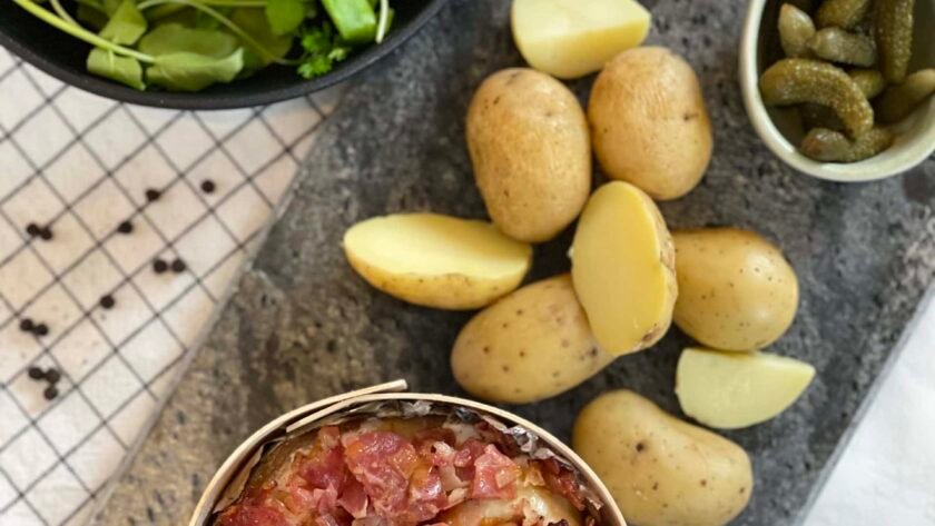 Mont d’Or, coppa et Ratte du Touquet • Leslie en Cuisine