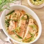 Saumon aux petits légumes • Leslie en Cuisine