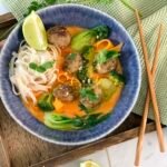 Boulettes de boeuf Thai & curry rouge • Leslie en Cuisine