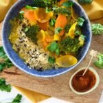 Boulgour aux légumineuses et bouillon marocain • Leslie en Cuisine