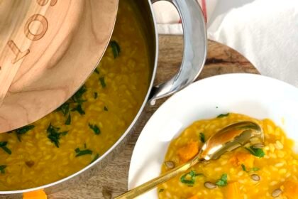 Risotto au potiron • Leslie en Cuisine